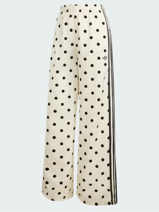 adidas Pants - NWT adidas SATIN POLKA DOTS WIDE LEG PANT